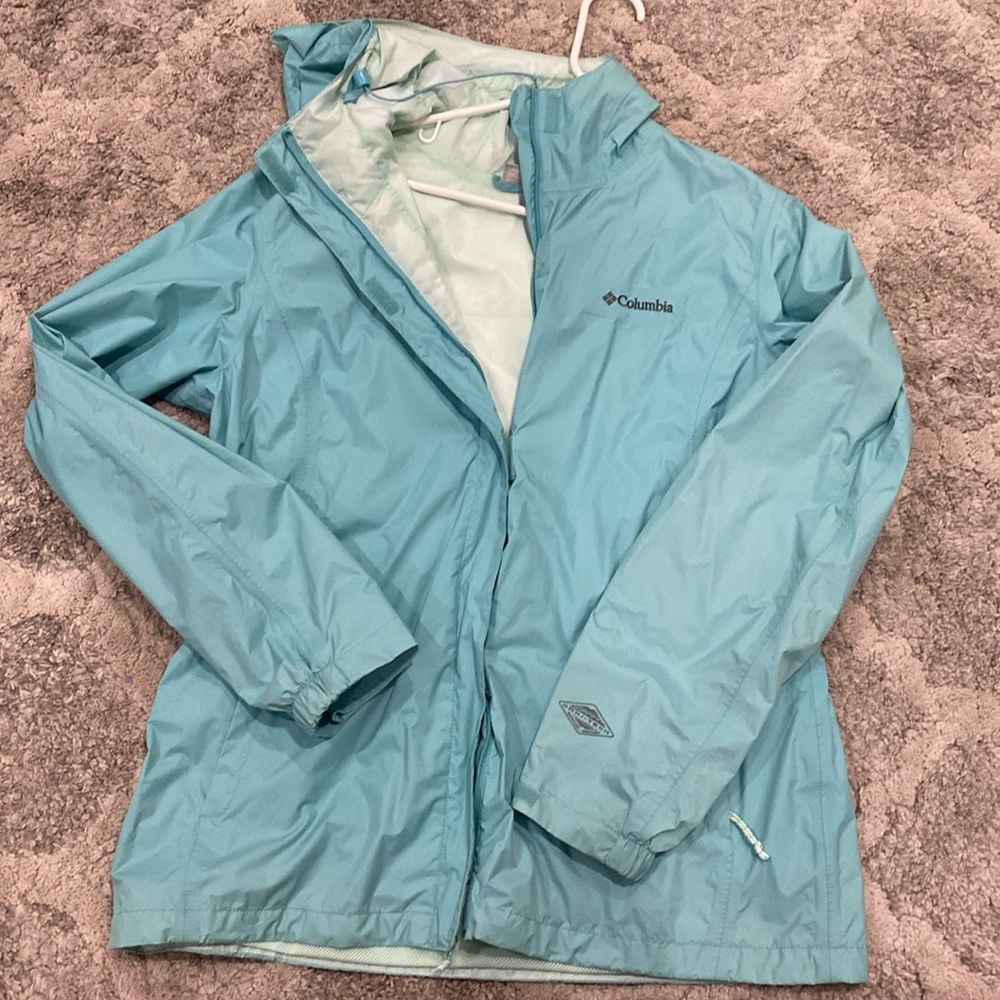 Blue Columbia jacket!